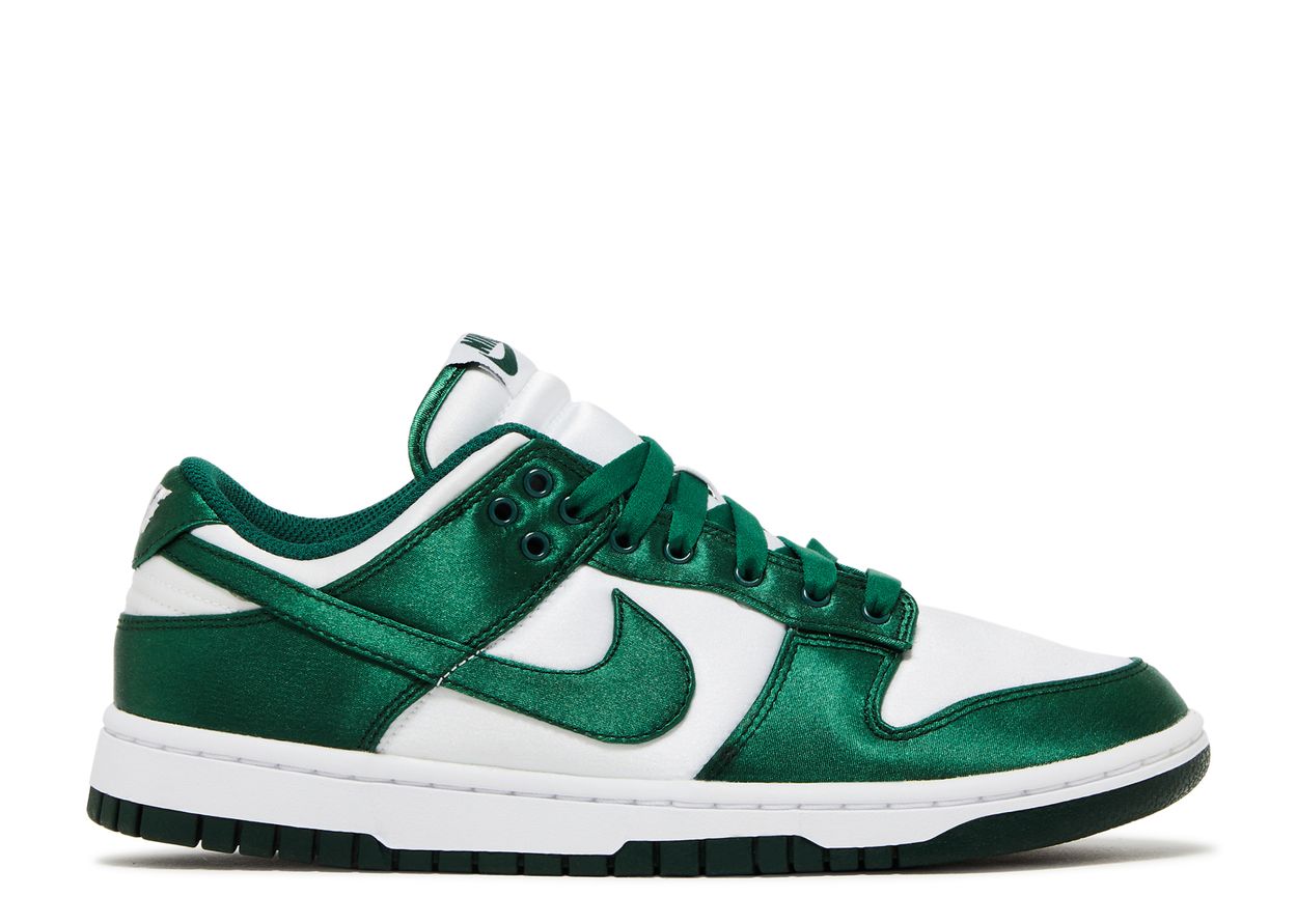 Nike Dunk Low "Michigan State Satin" (Women's)