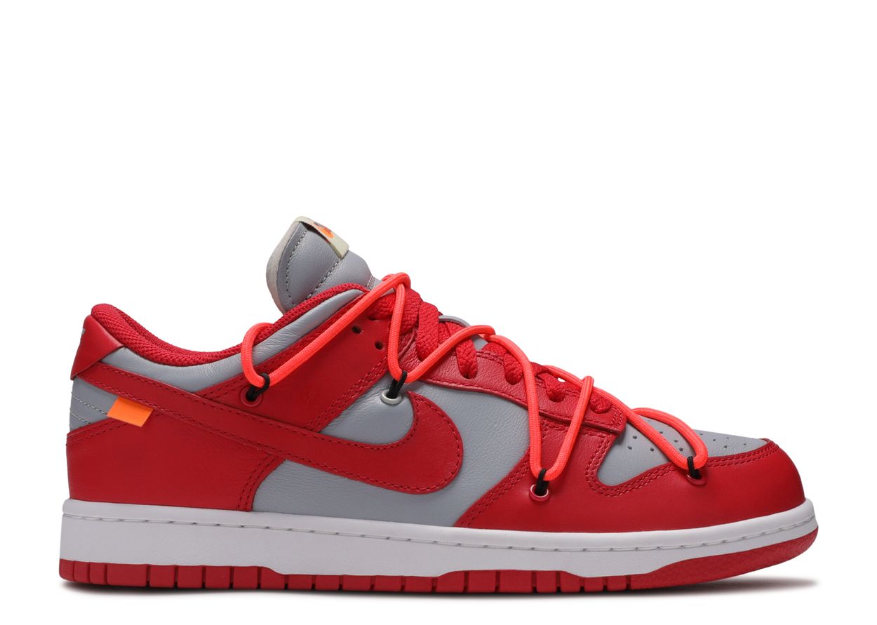 Nike Dunk Low "Off-White University Red" (Mens)