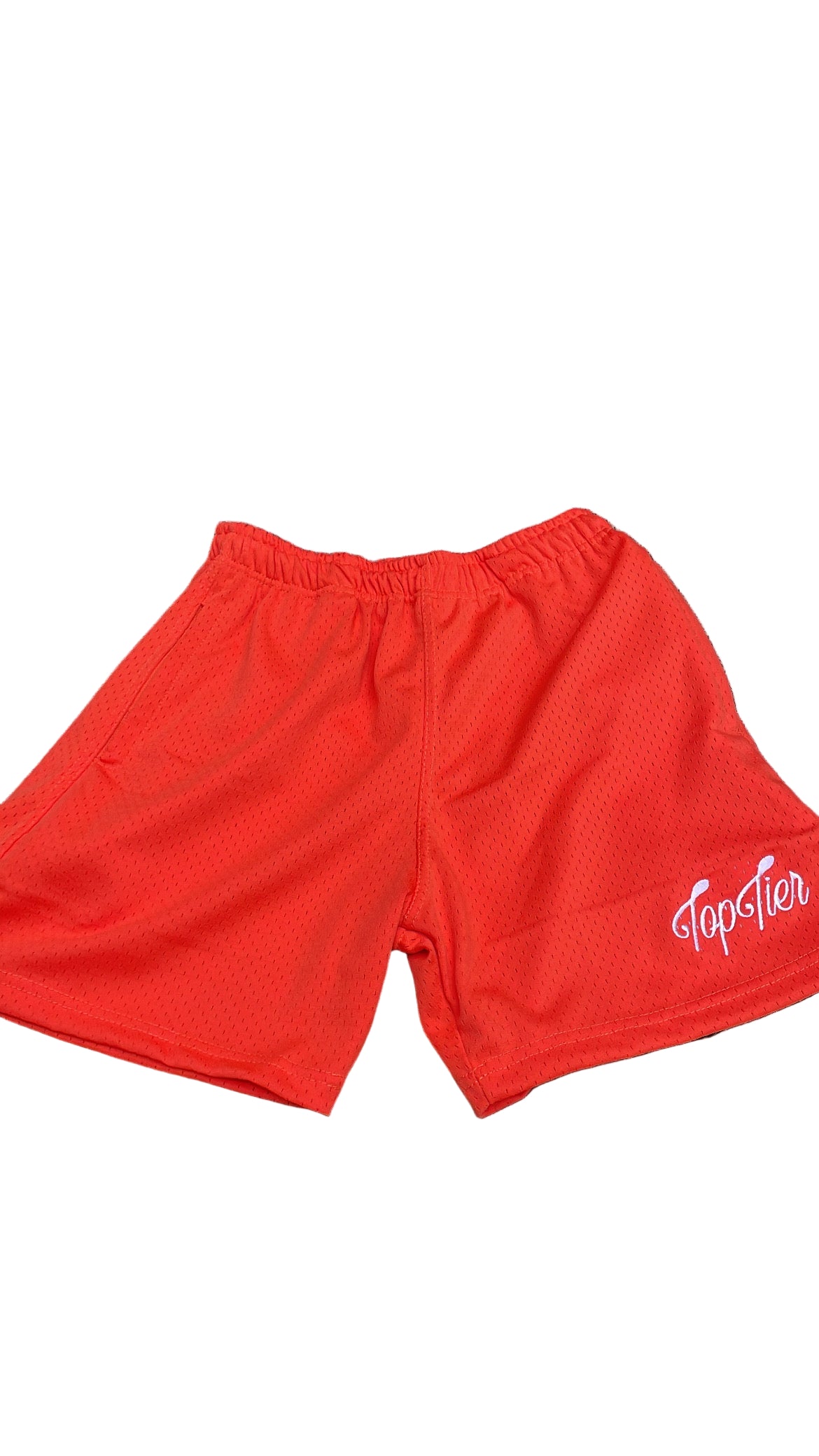 Top Tier Mesh Shorts Red/White