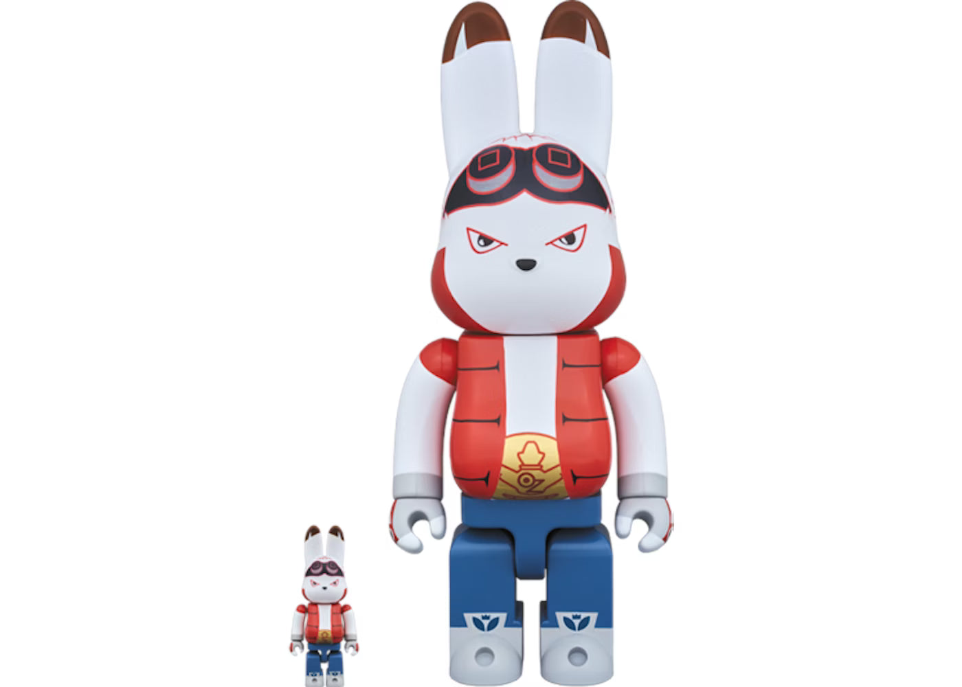 Rabbrick King Kazuma BearBrick (100% & 400%)