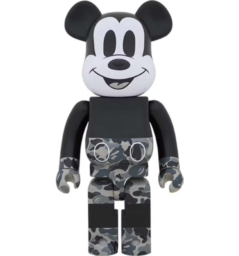Bape Mickey Mouse Monotone Bearbrick (1000%)