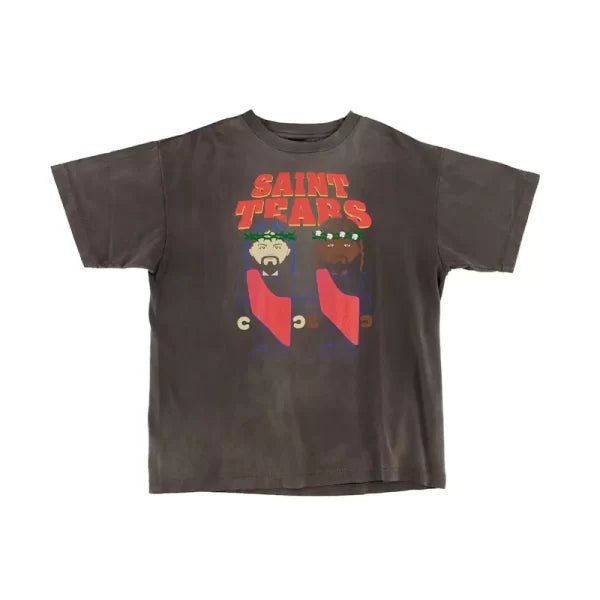 Saint Mxxxxxx X Denim Tears Purplelp Tee – Top Tier Saint Mxxxxxx X Denim Tears Purplelp Tee – Top Tier