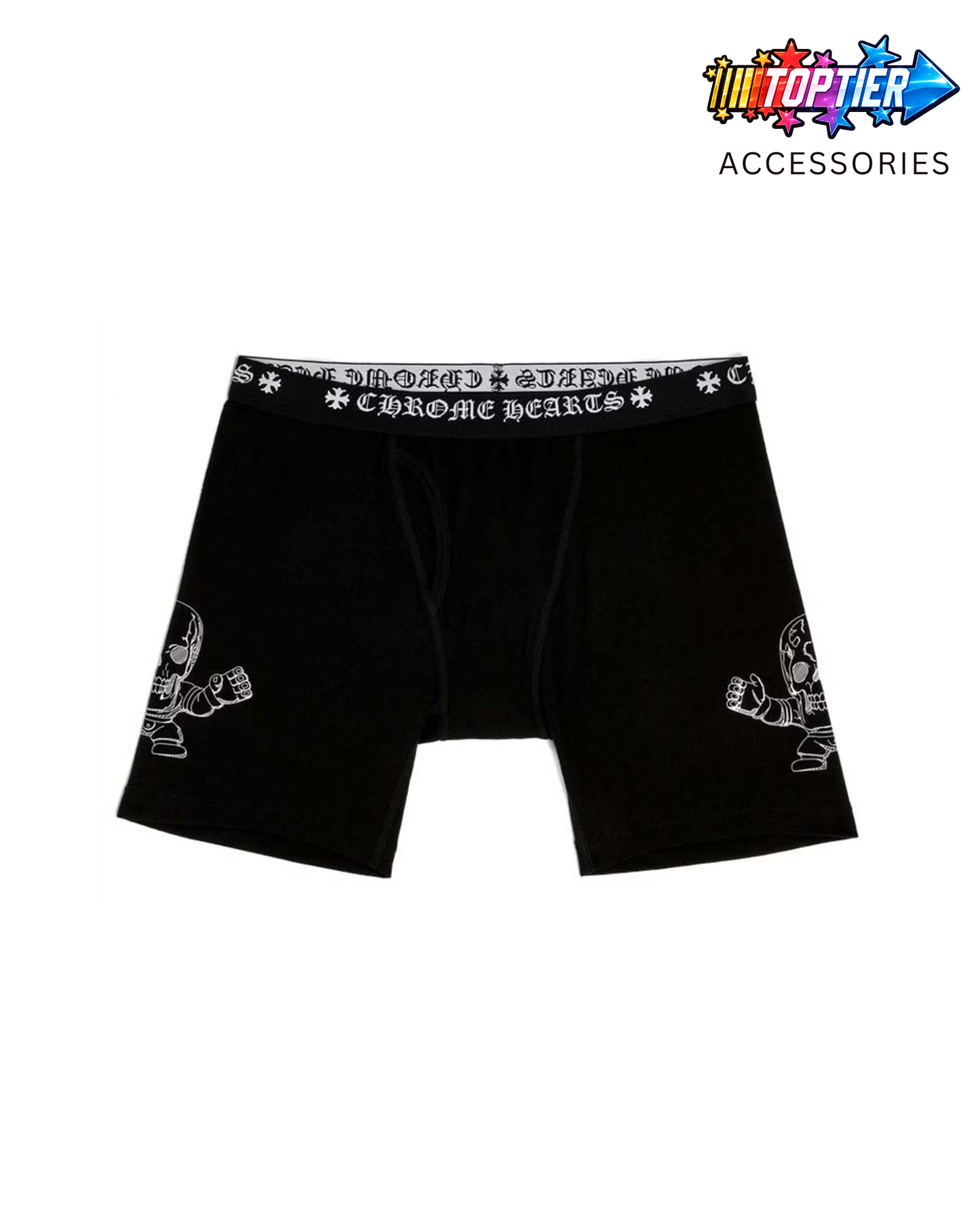 Chrome Hearts Foti Boxer Brief - Long Black