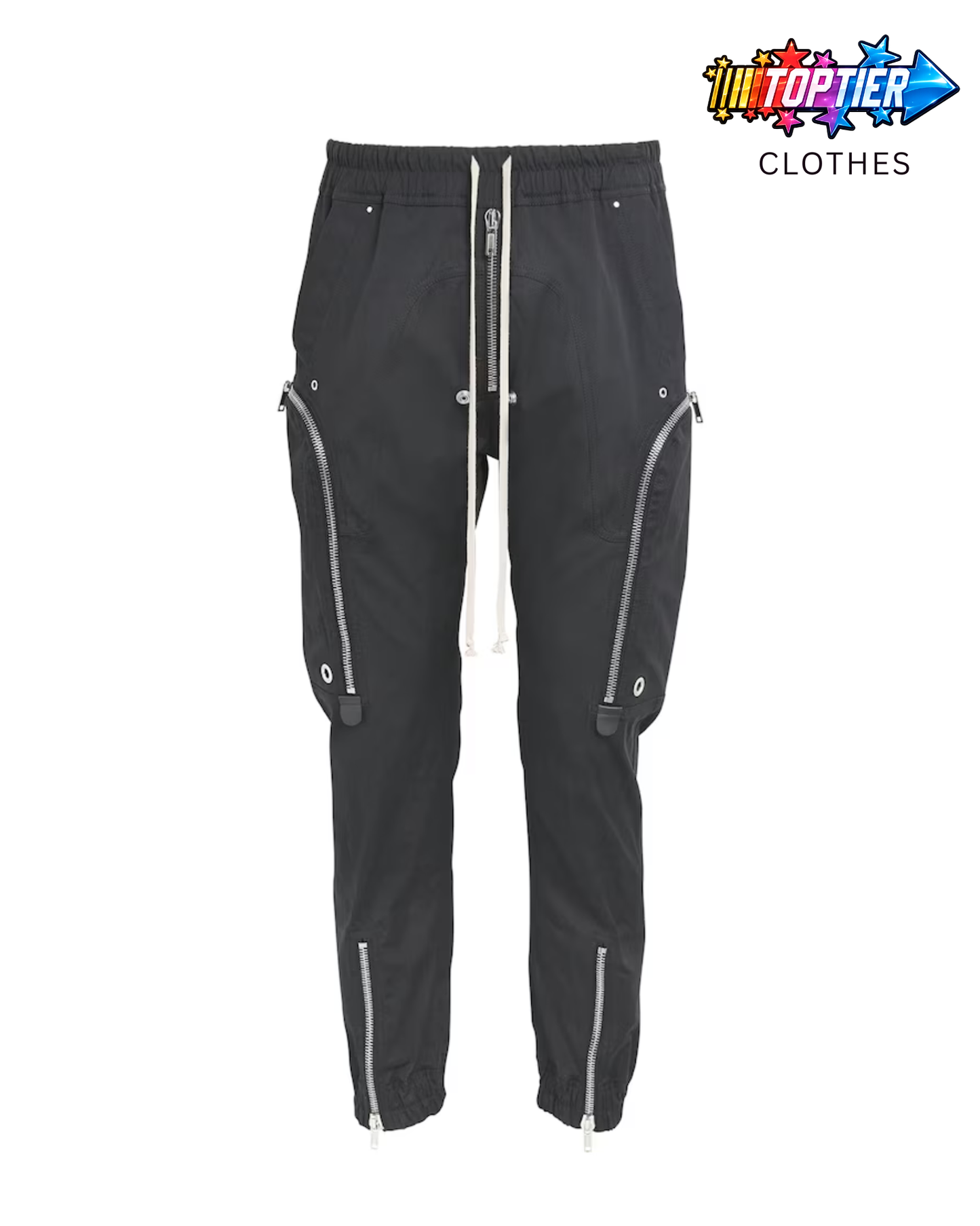 Rick Owens Bauhaus Cargo Pants - Black (Twill)