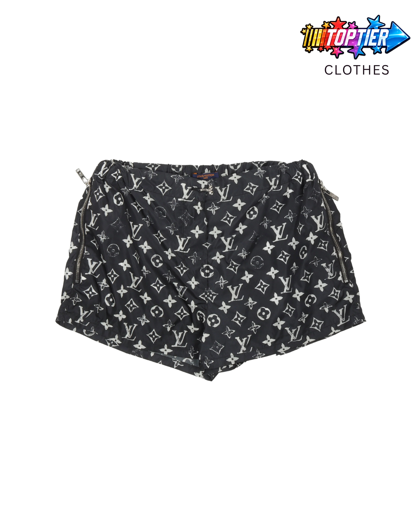 Louis Vuitton Monogram Swim Shorts - Black