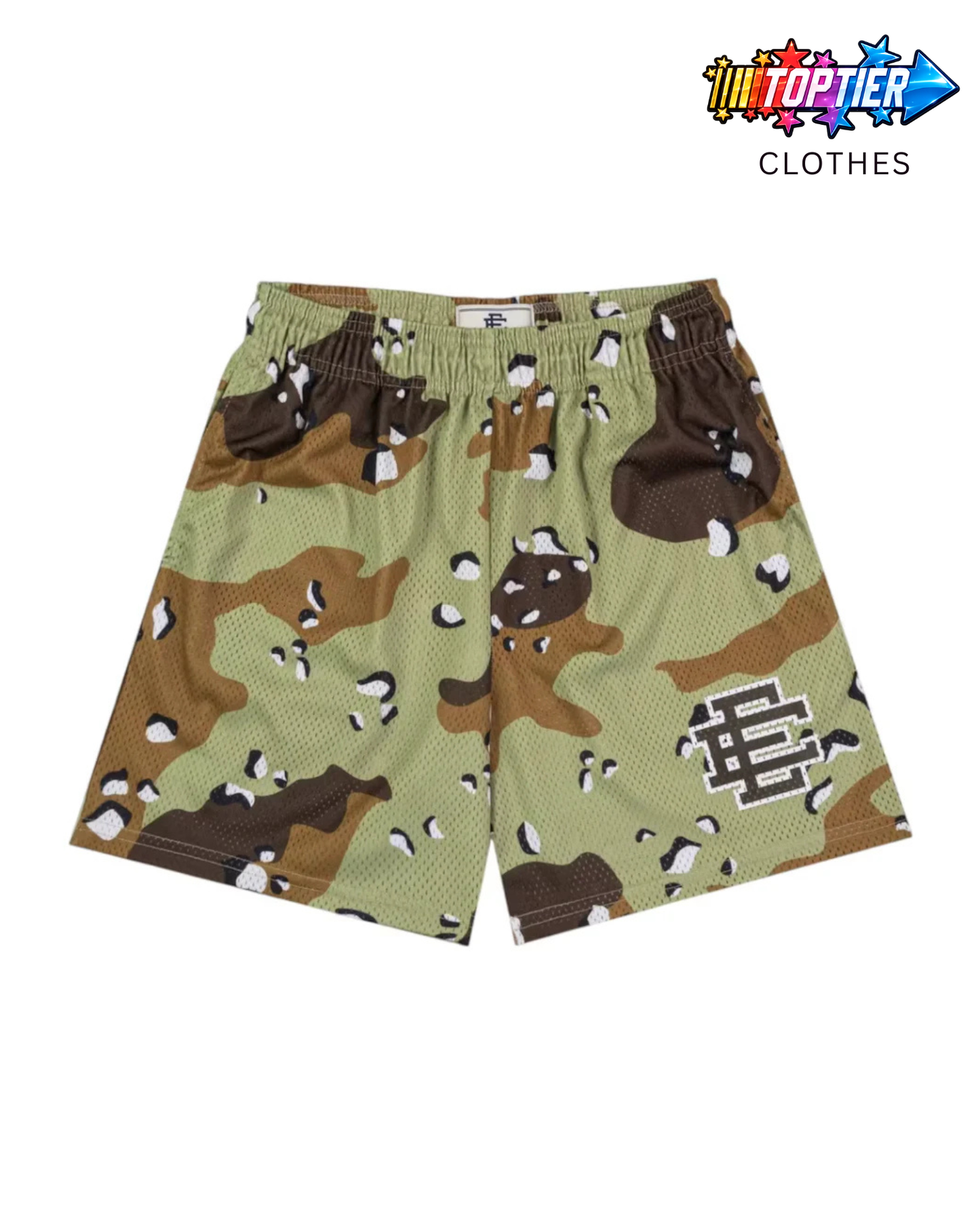 EE Basic Shorts Green Chip Green/Brown