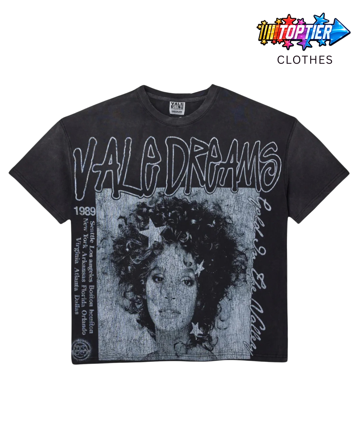Vale Forever "Whitney Houston Lost Note" Tee