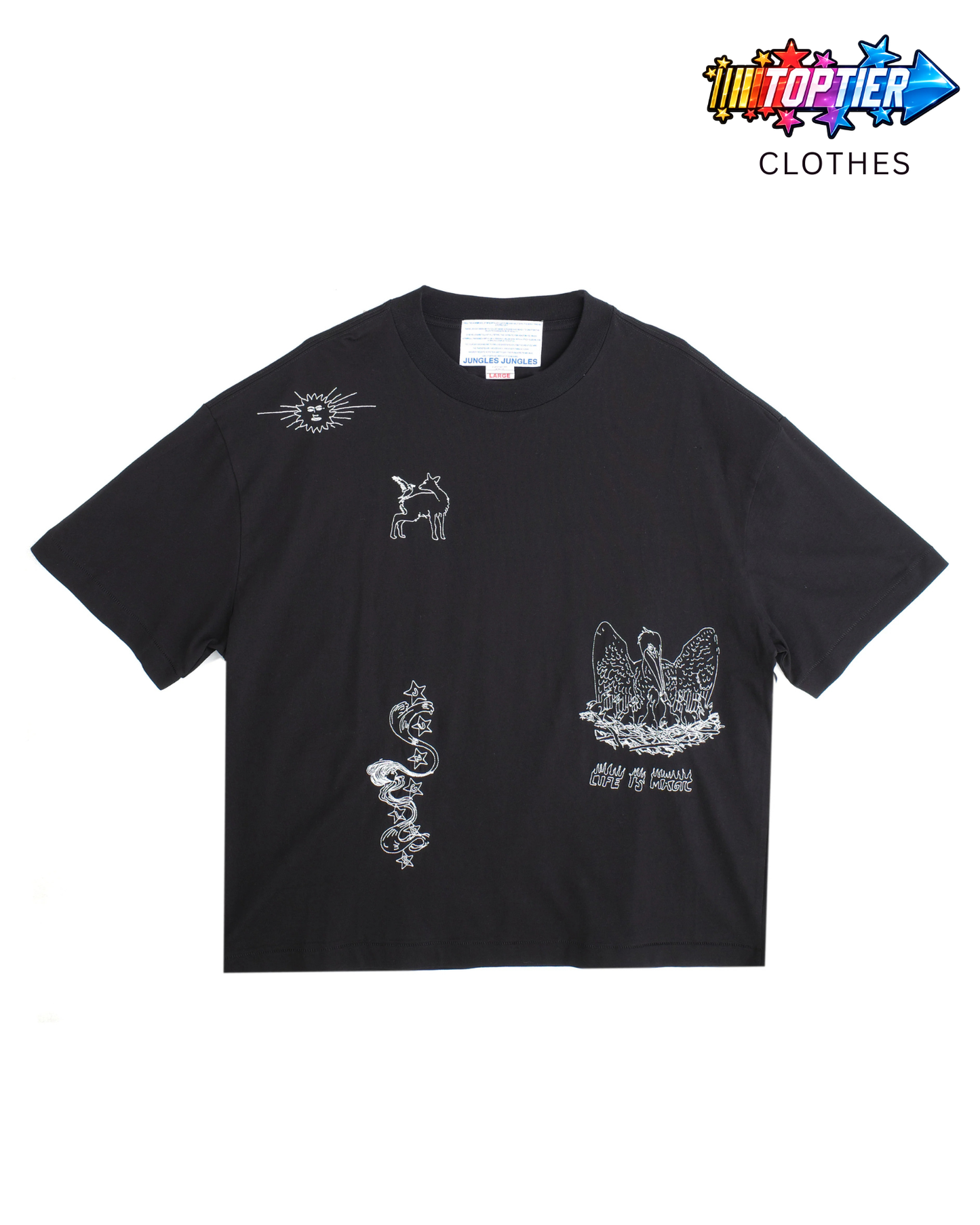 Jungles Jungles Life is Magick Tee