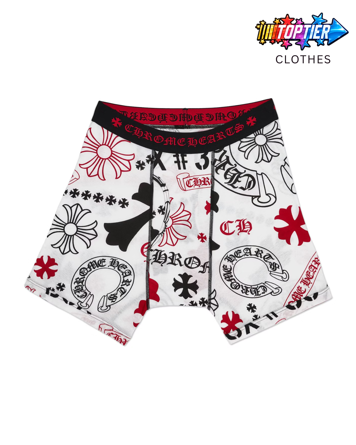 Chrome Hearts Classic Rib Boxer Brief - White