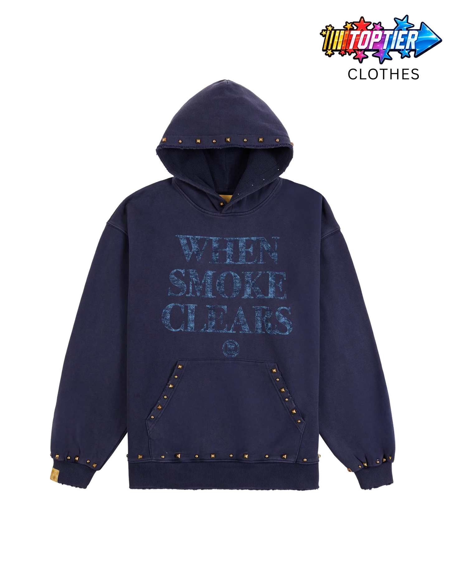 WSC "Navy Studded Logo" Hoodie