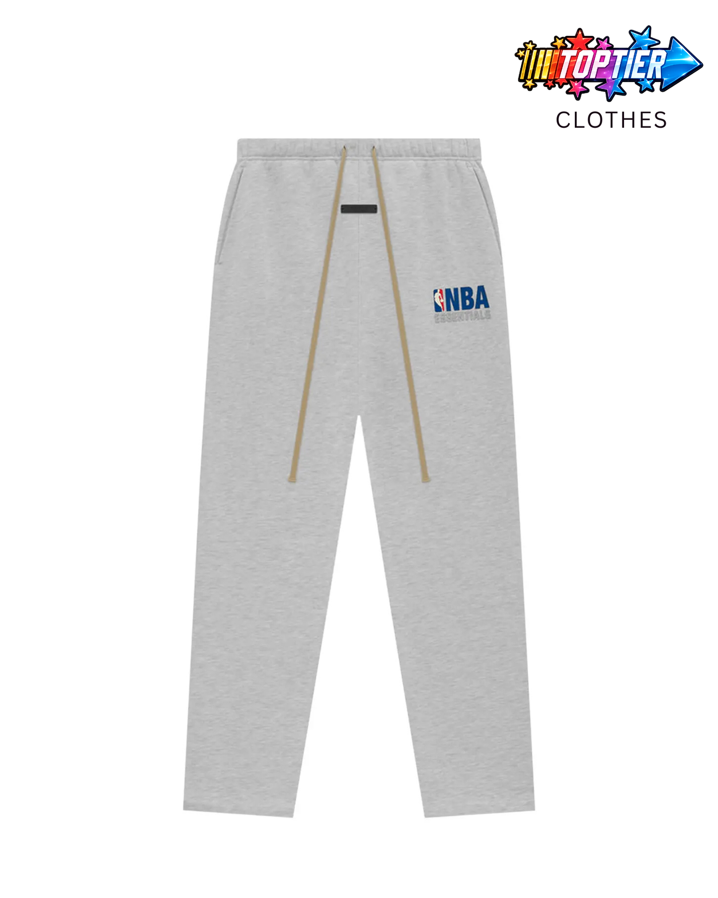 Fear of God Essentials x NBA Sweatpants Light Heather Grey
