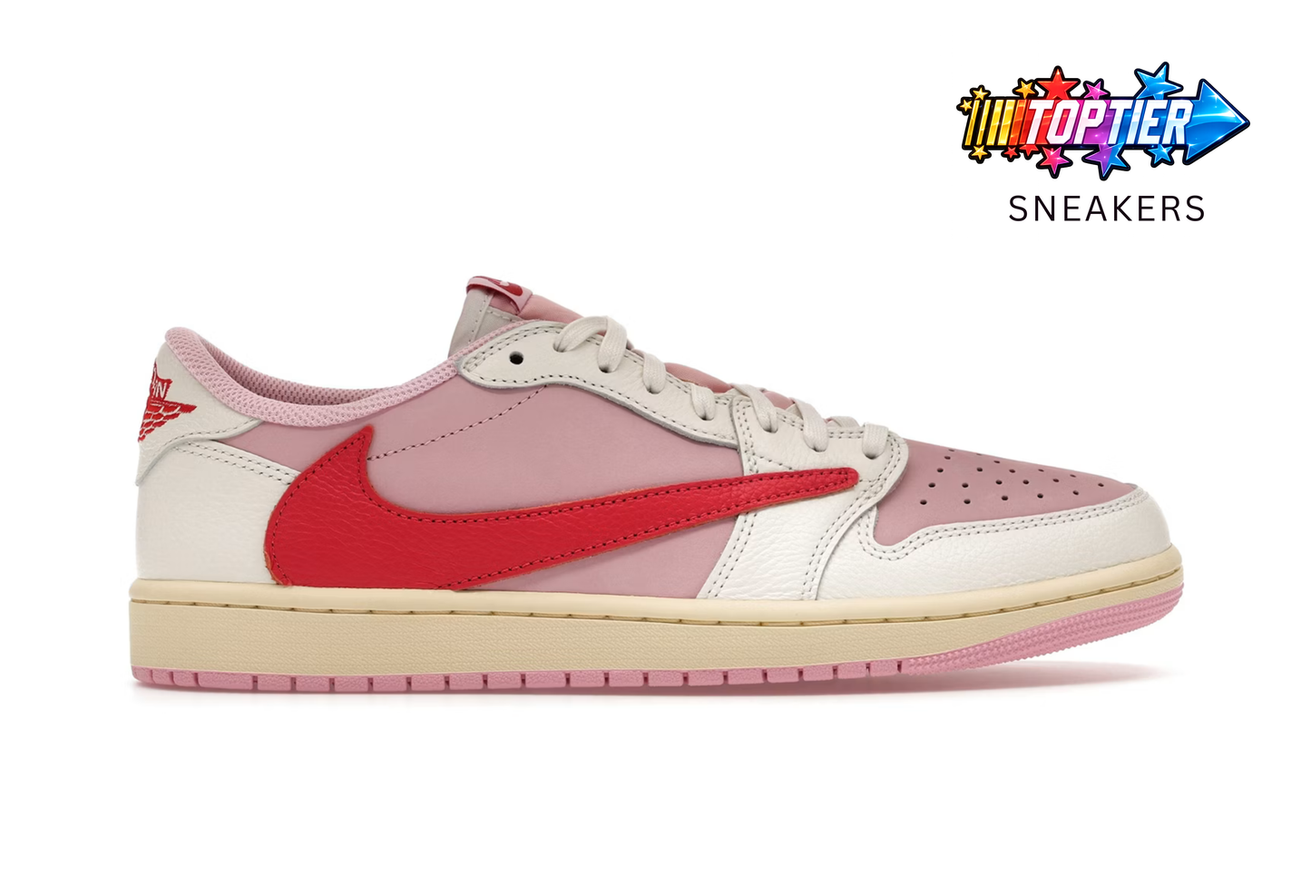 Jordan 1 Retro Low OG SP - Travis Scott Sail Tropical Pink