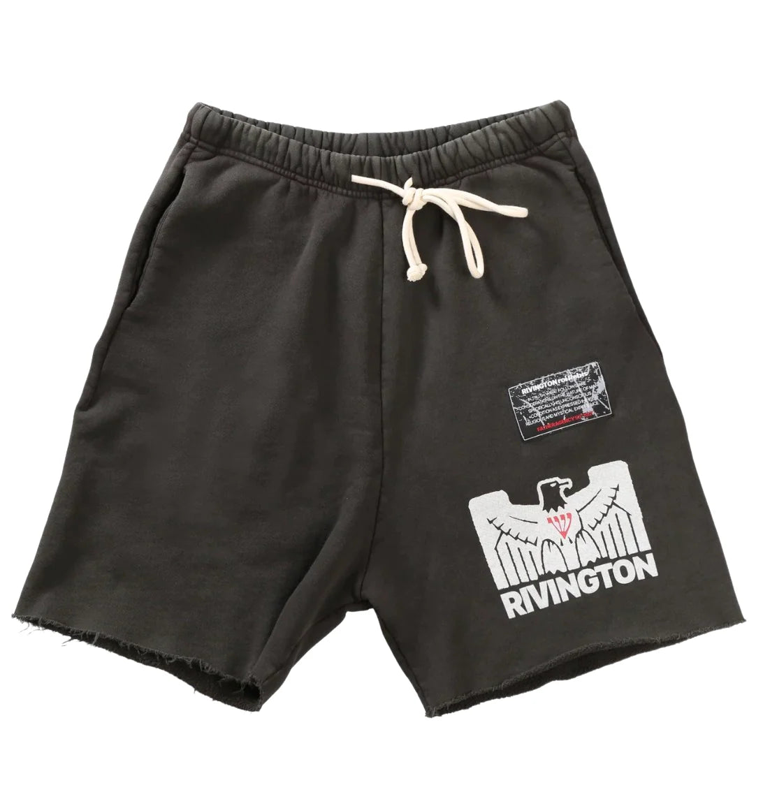 RIVINGTON roi Rebis Flag Black Shorts