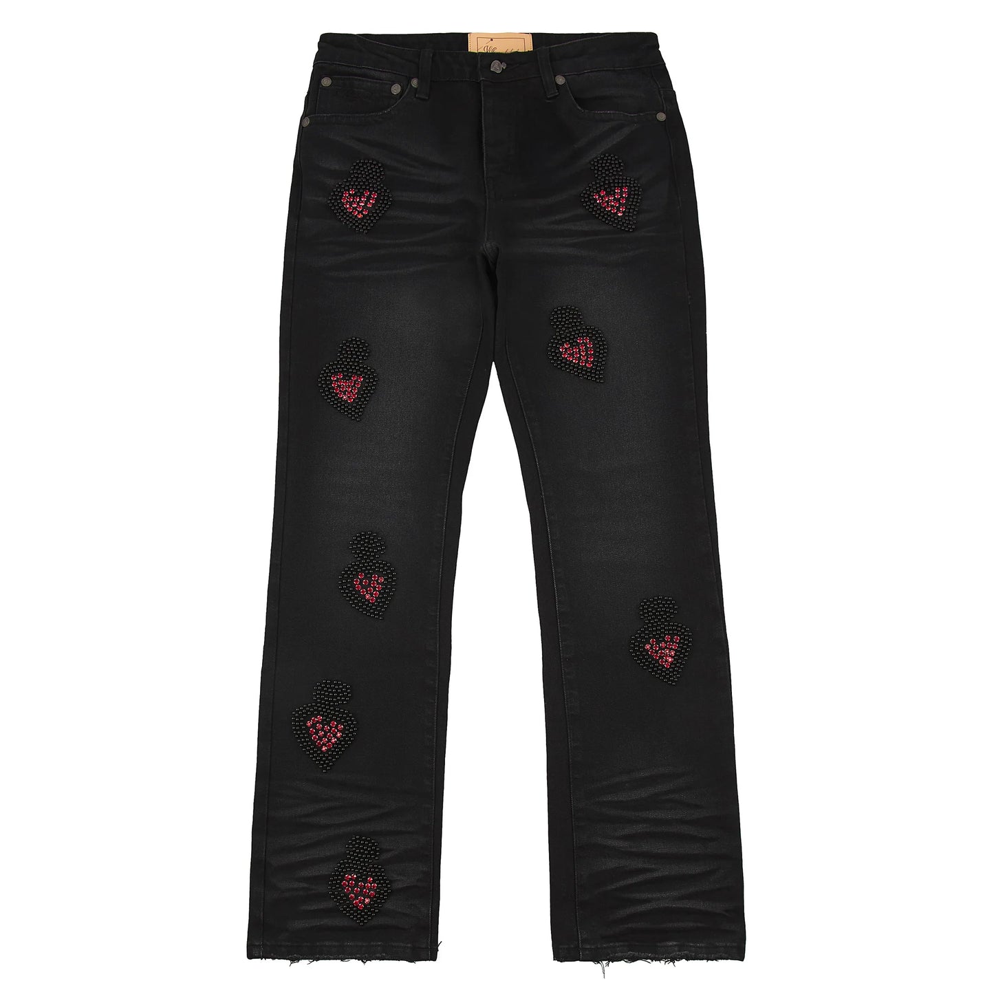 WSC "Black Wash Red Diamond" Denim