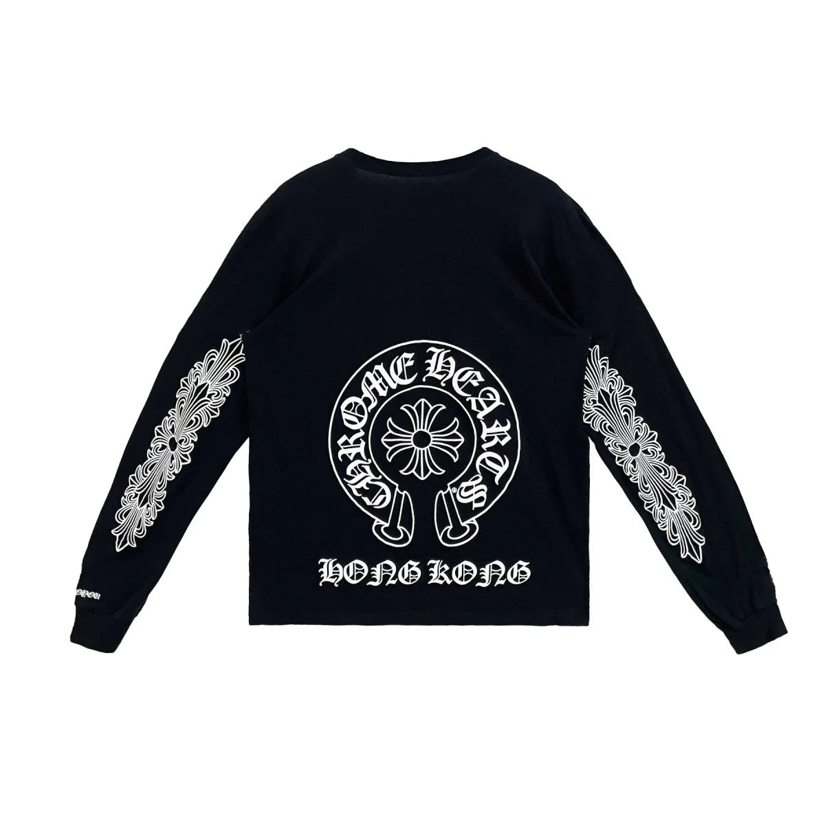 Chrome Hearts "Hong Kong Exclusive Horseshoe Black" Long Sleeve