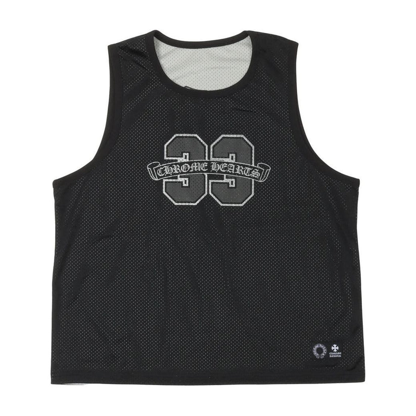 Chrome Hearts Basket Mesh Jersey "Black/Grey"