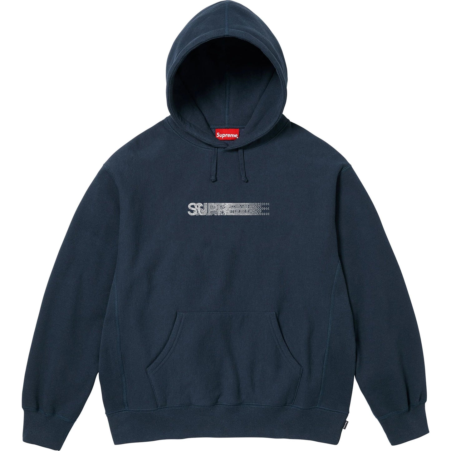 Supreme Swarovski® Motion Logo Hooded Sweatshirt