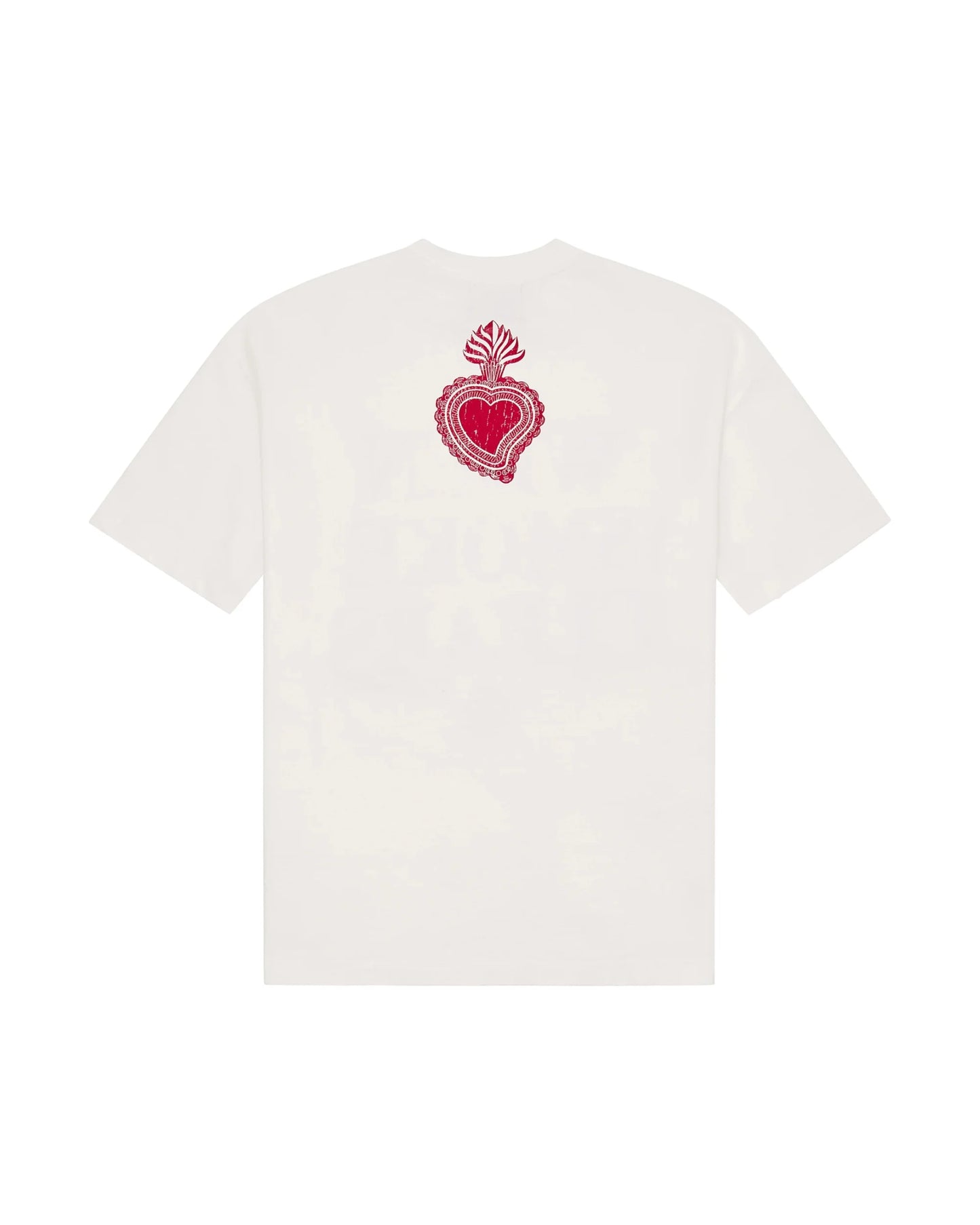 WSC White / Red Diamond Logo Tee