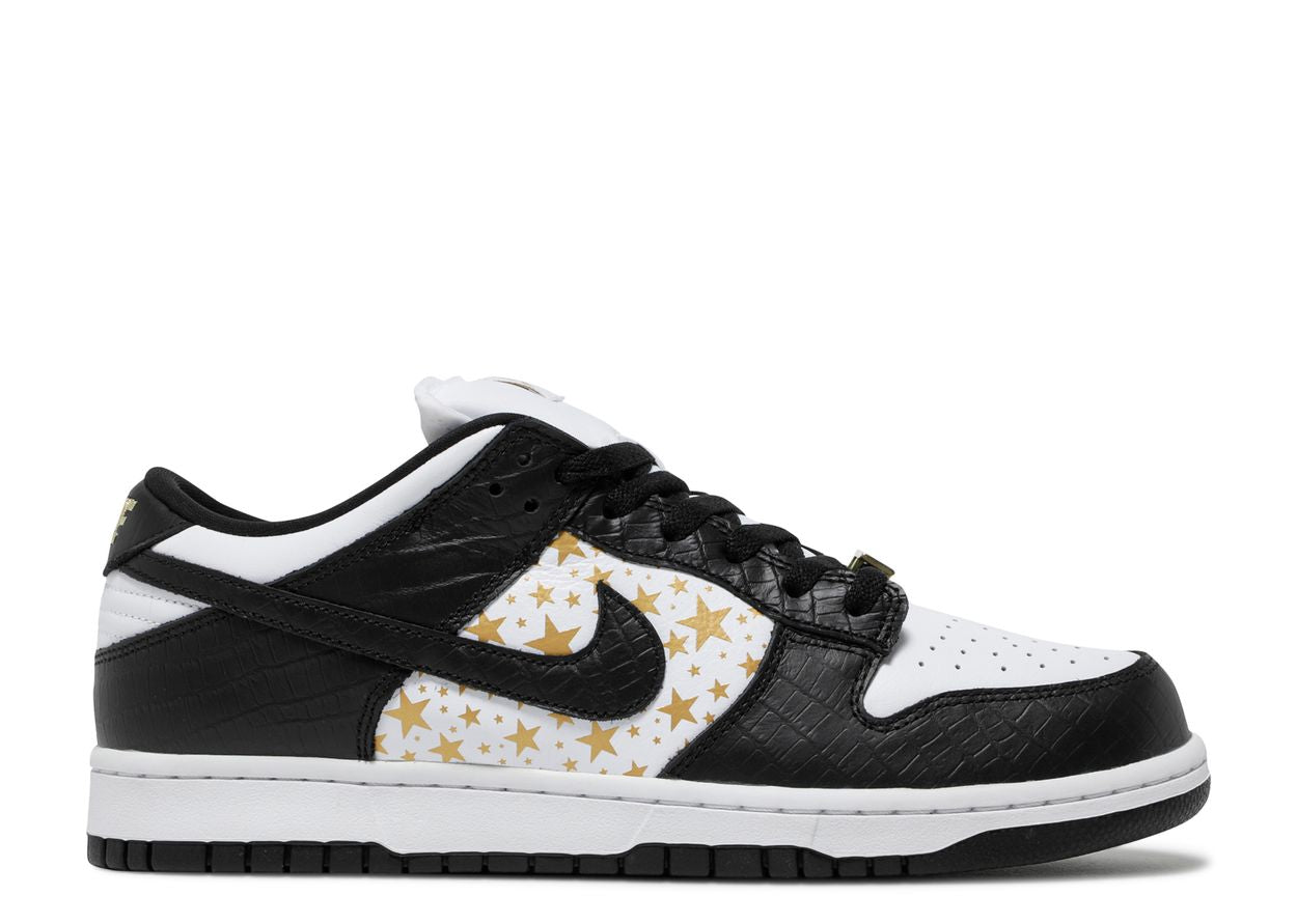 Nike SB Dunk Low "Supreme Stars Black" (Mens)