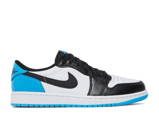 Air Jordan 1 Retro Low OG "Black Dark Powder Blue" (Mens)