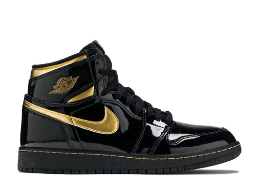 Air Jordan 1 Retro High "Black Metallic Gold" (GS) (2020)