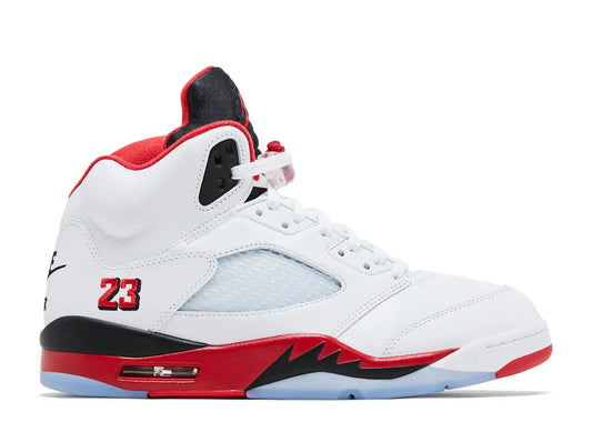 Air Jordan 5 Retro Fire Red Black Tongue (2025)
