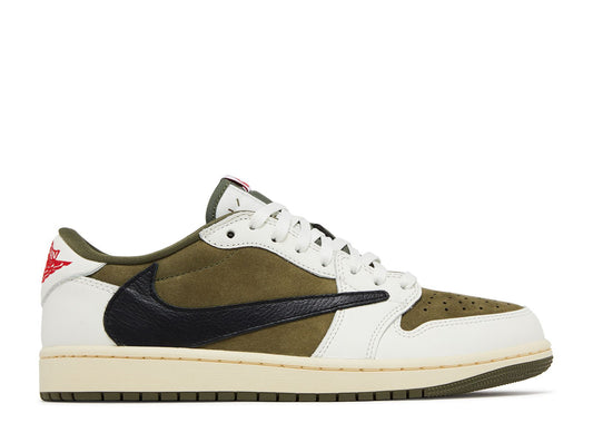 Air Jordan 1 Retro Low OG SP "Travis Scott Medium Olive" (Mens)