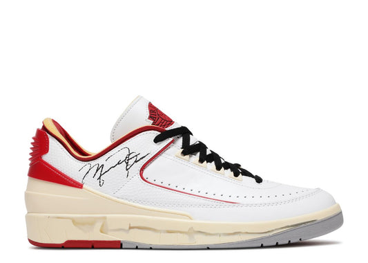 Air Jordan 2 Retro Low SP "Off-White White Red"