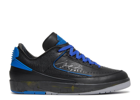 Air Jordan 2 Retro Low SP "Off-White Black Blue" (Mens)