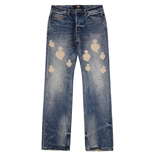 WSC "Medium Blue Chainstitch " Denim