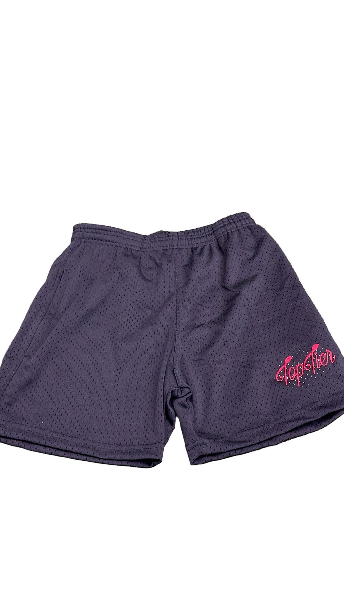 Top Tier Mesh Shorts Black/Red