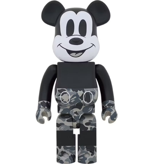 Bape Mickey Mouse Monotone Bearbrick (1000%)