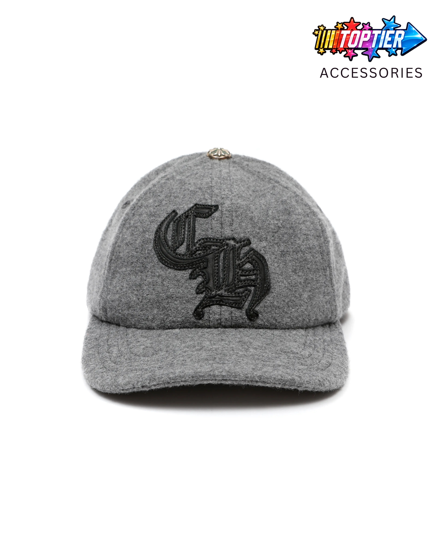 Chrome Hearts CH Patch Wool Hat - Grey