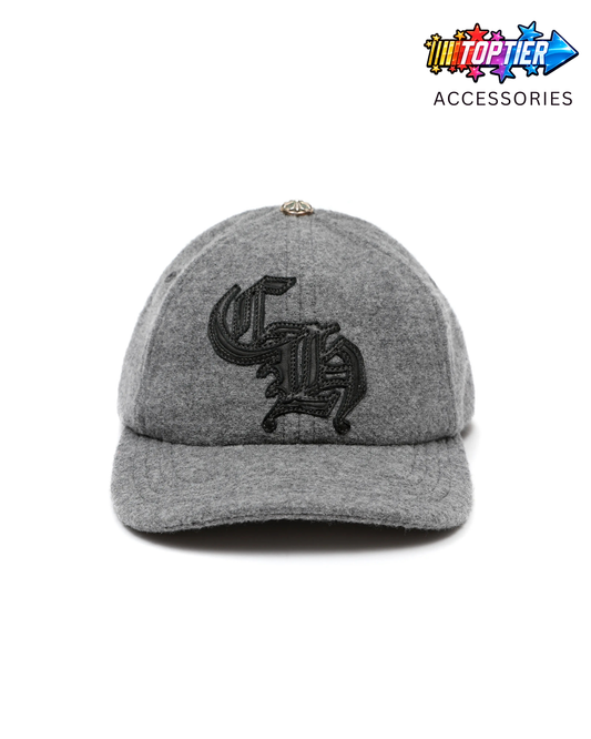 Chrome Hearts CH Patch Wool Hat - Grey