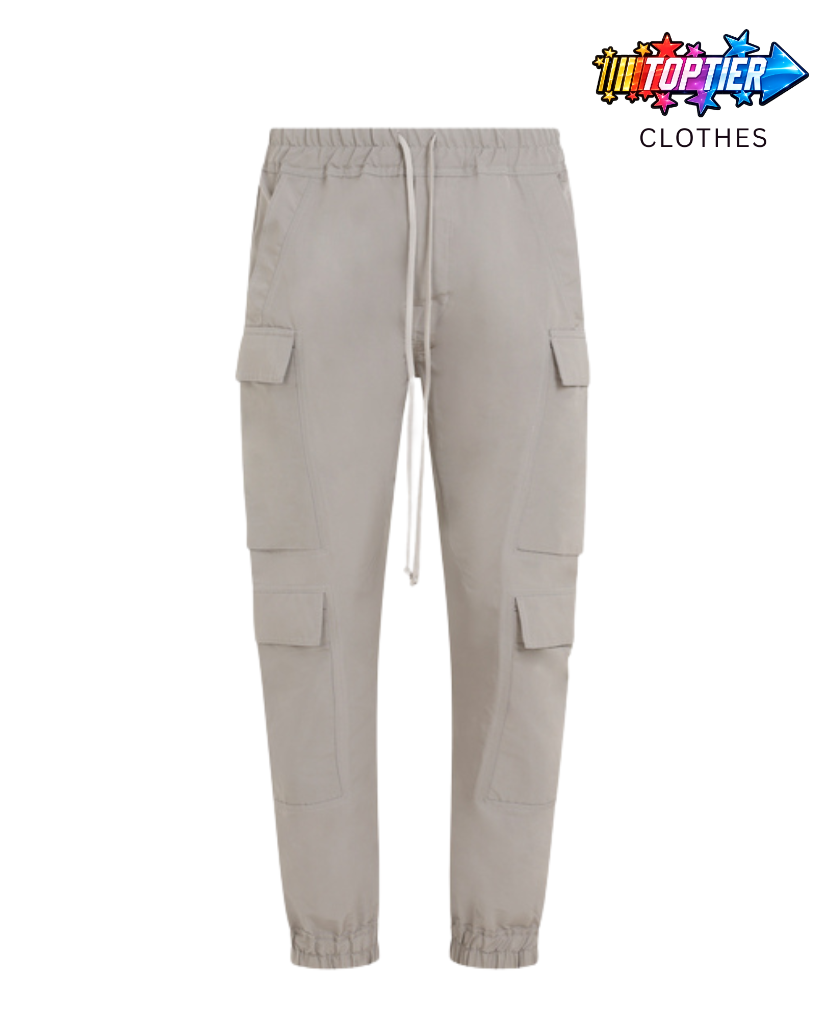 Rick Owens Mastodon Cargo Jogger - Pearl