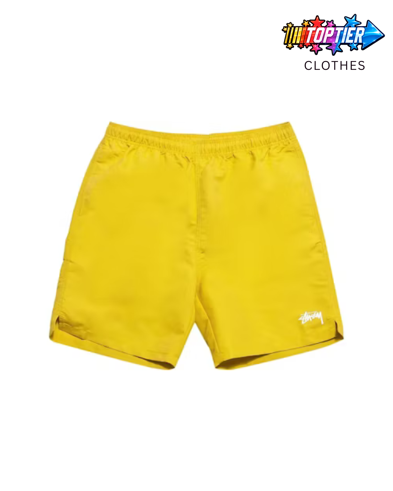 Stussy Water Stock Shorts Yellow