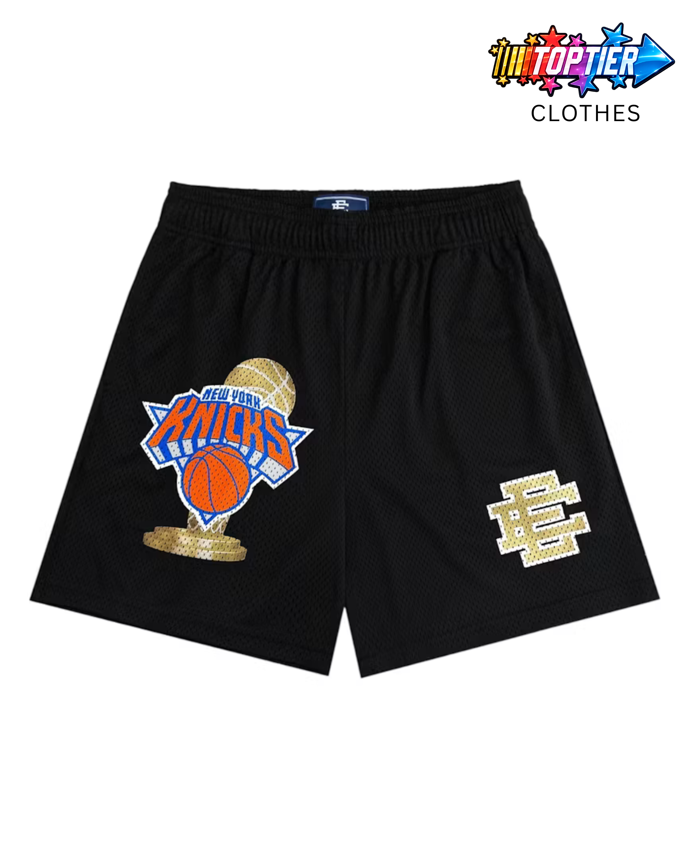 EE x New York Knicks Champ Shorts Black/Gold Men's