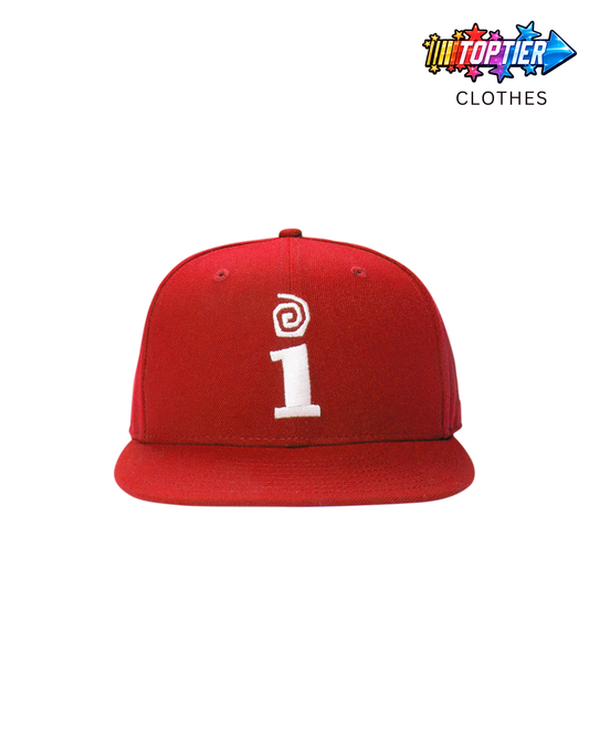 Sinclair x Interscope Records New Era Fitted Cap Red