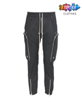 Rick Owens Bauhaus Cargo Pants - Black (Twill)