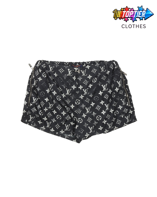 Louis Vuitton Monogram Swim Shorts - Black
