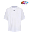 Marine Serre White Moon Logo Tee