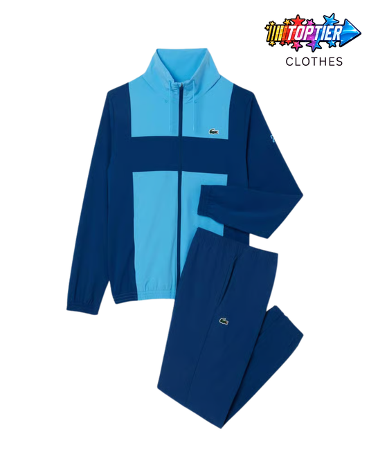 Lacoste Sport x Novak Djokovic Tracksuit Navy / Light blue