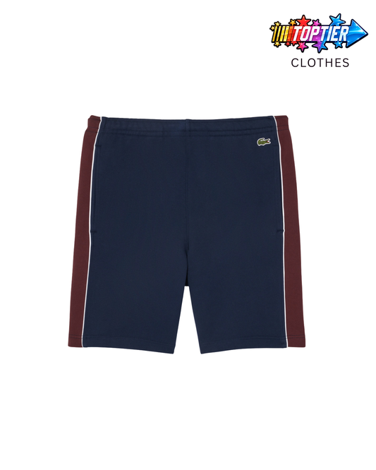 Lacoste Color Block Shorts Navy / Burgundy