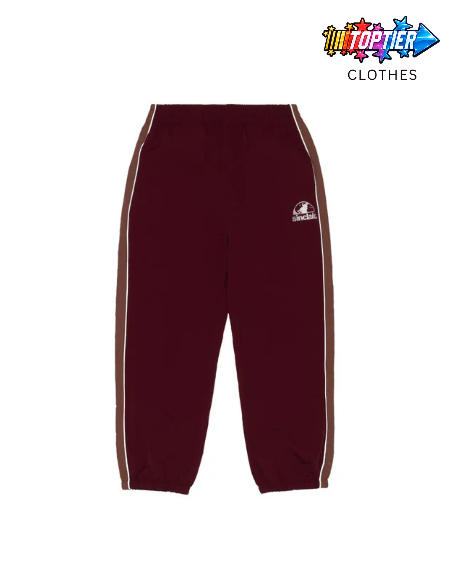 Sinclair Global Nylon Pants Burgundy