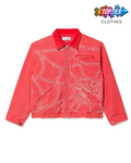 Vale Forever Red Crystal Work Jacket