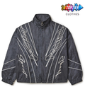 Vale Forever Ash Black Spiral Track Jacket