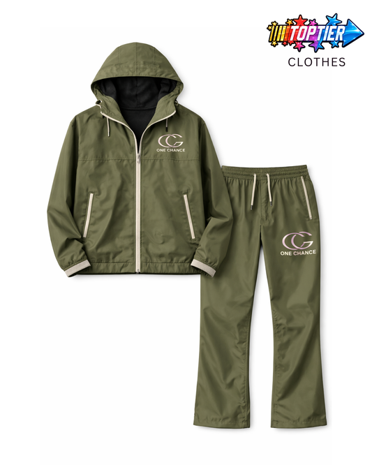 One Chance Rain Set Olive