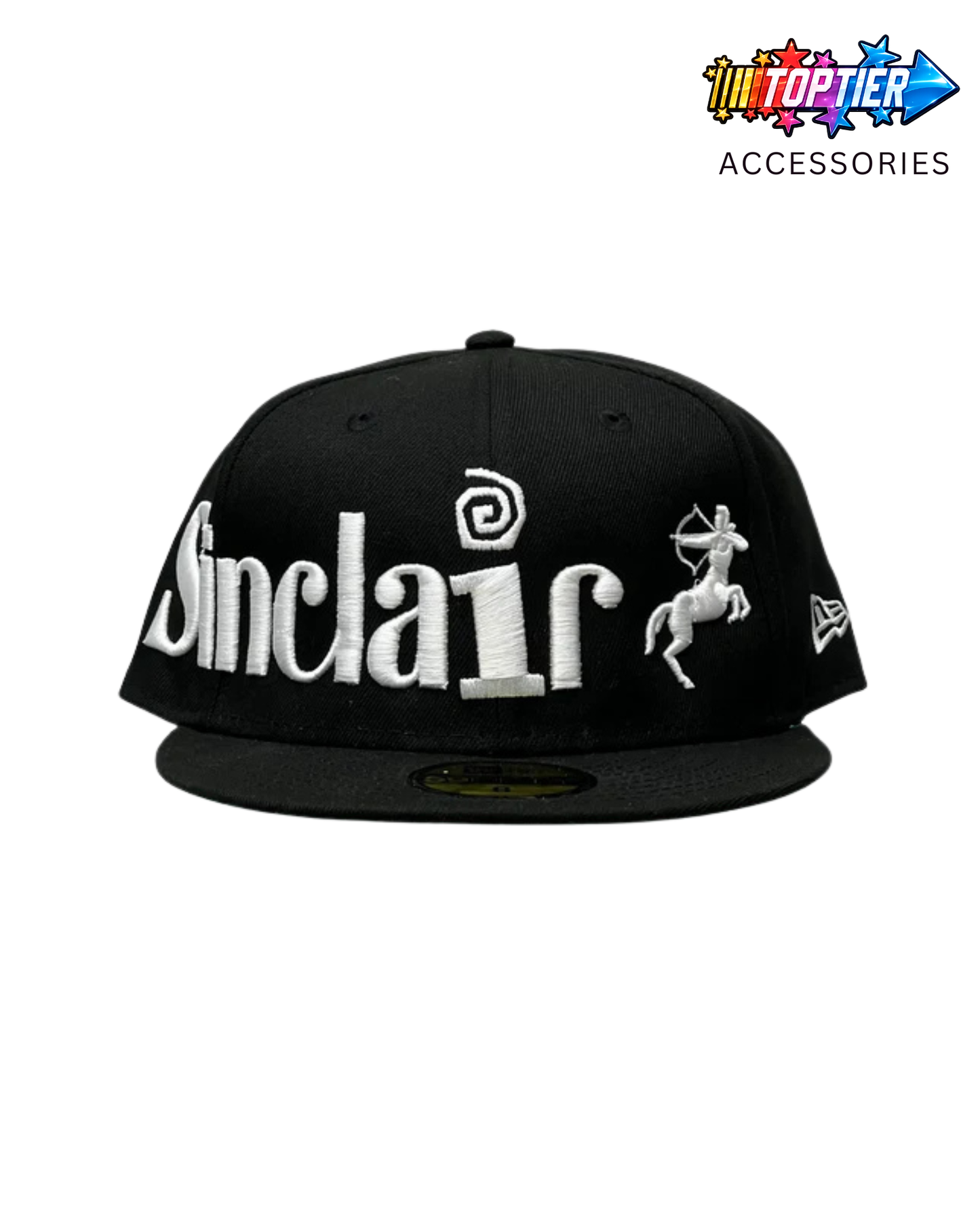 Sinclair x Interscope Records New Era Fitted Cap Black