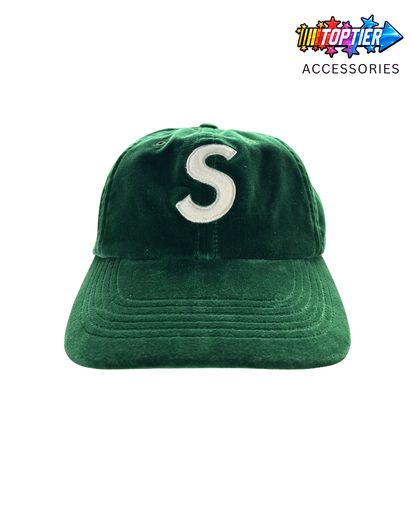 Supreme S Green Cap