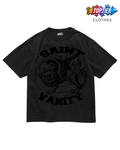 Saint Vanity Monochromatic Black Tee